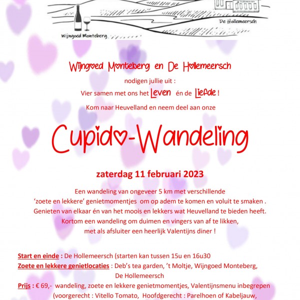 Cupido-Wandeling 11 februari 2023