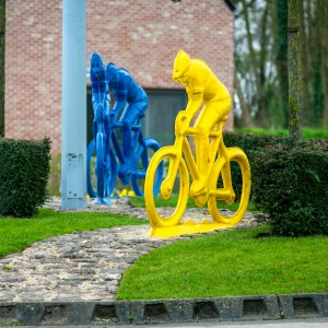Fietsers_Rond Punt Kemmel_©Thierry Caignie