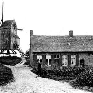Wijtschate Goethalsmolen + woning