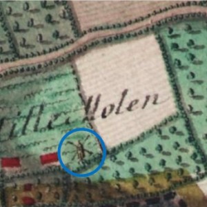 Hillemolen Ferraris kaart