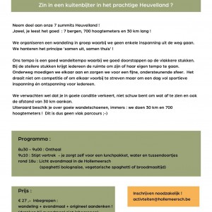 7 Summits Heuvelland