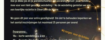 Lichtjeswandelingen Heuvelland - elke zaterdag in december én op 3 januari !