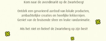 Avondmarkt Zwarteberg