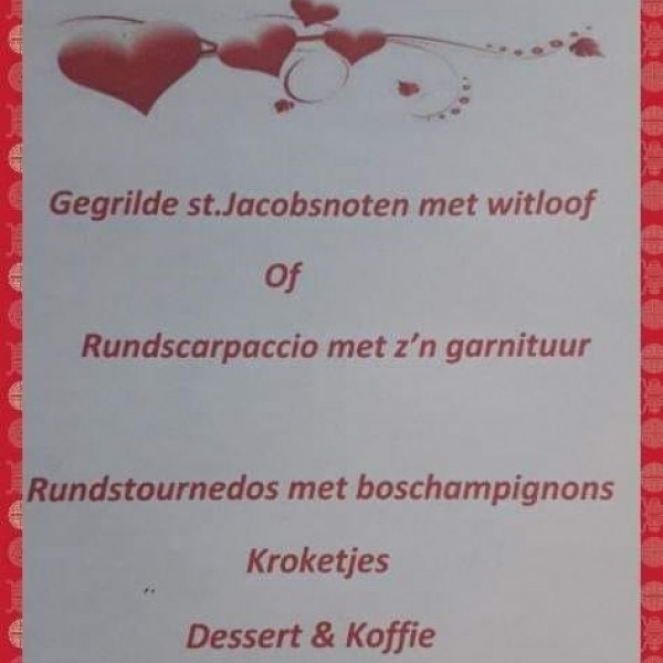 Saint-Hubert_Valentijnmenu