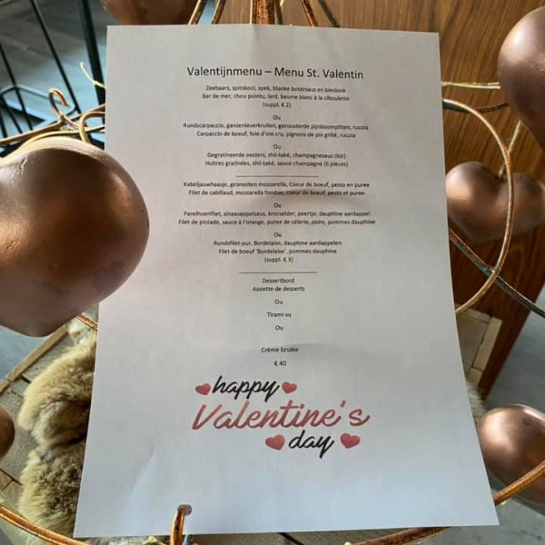 Brasserie Scherpenberg_Valentijnmenu