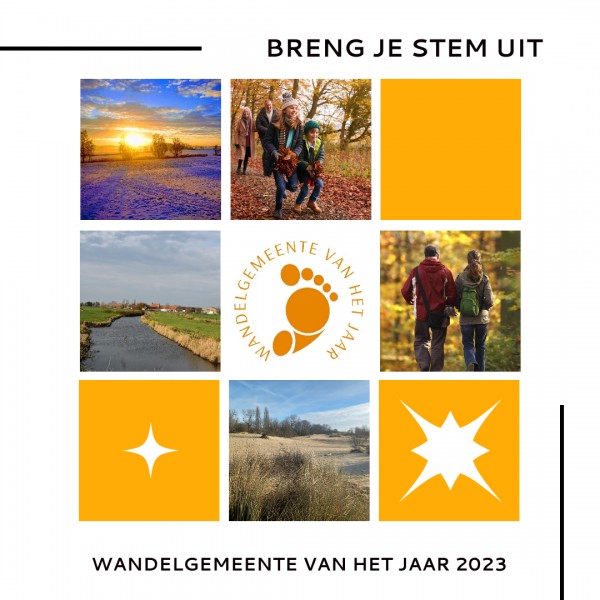 Campagnebeeld Wandelsport Vlaanderen wandelgemeente van het jaar