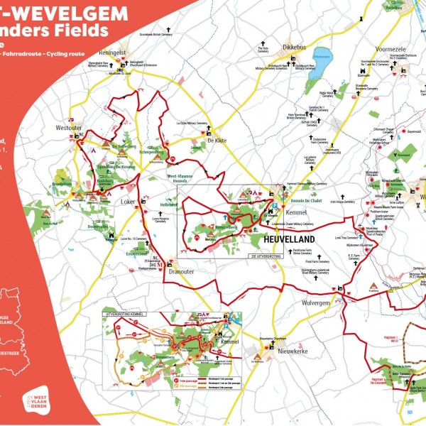Gent-Wevelgem_kaart