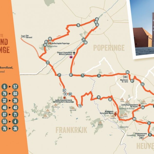 LandschapsfietsrouteHeuvelland-Poperinge