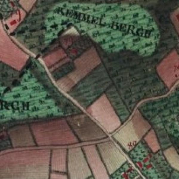 Montebergmolen Ferraris kaart