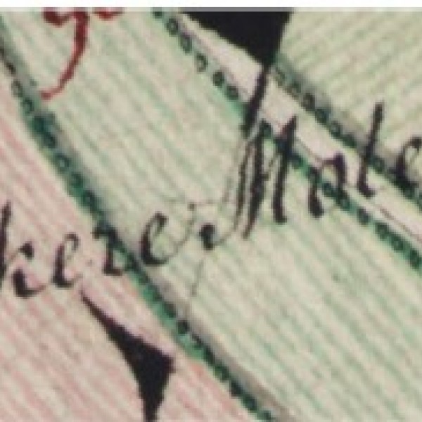 Wijtschate Spanbroekmolen Ferraris kaart