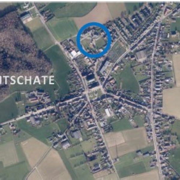 Wijtschate molen Castel luchtfoto