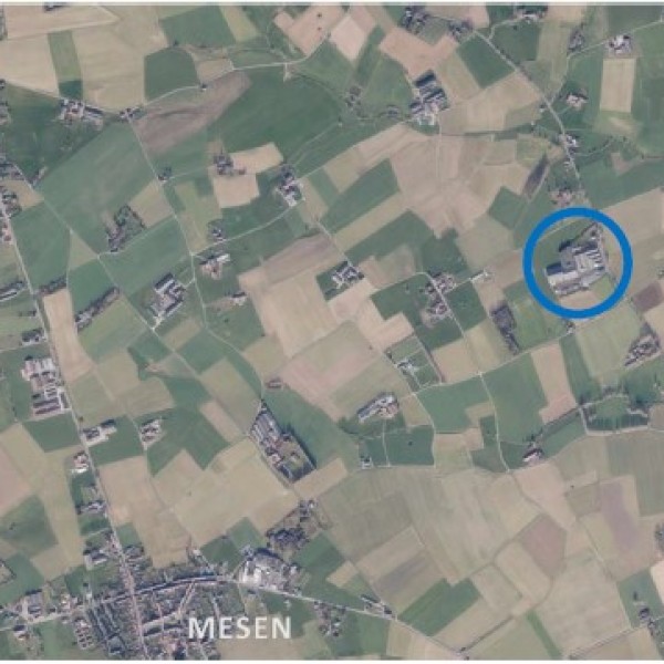 Wijtschate Wambekemolen luchtfoto