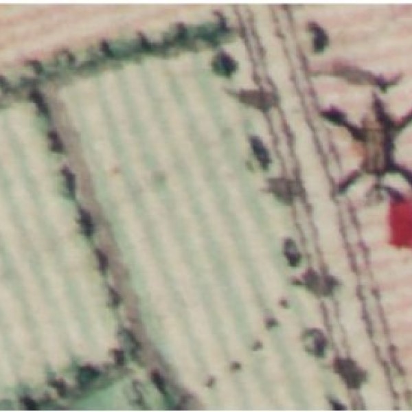 Wijtschate Oliemolen Vandevivere Ferraris kaart