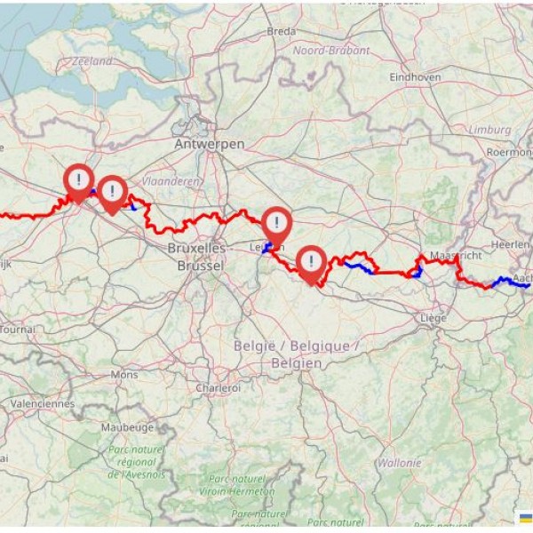 GR128_Vlaanderenroute_kaart