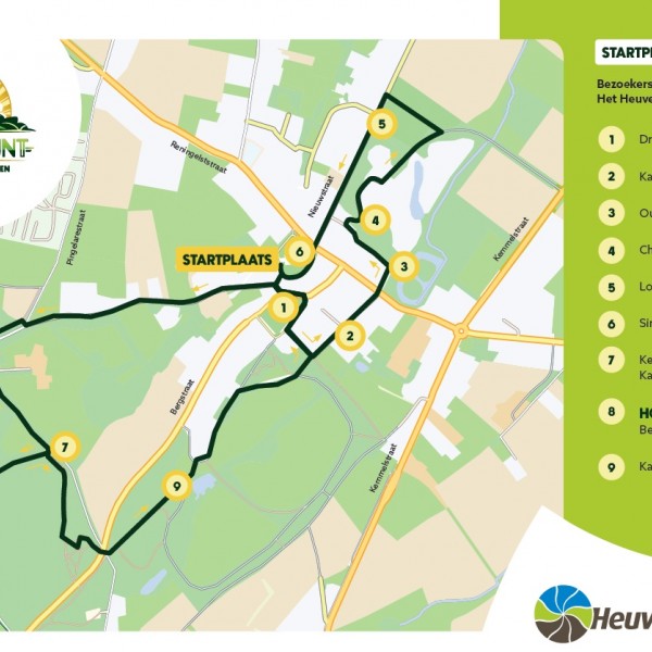 HoogtepuntWandelroute