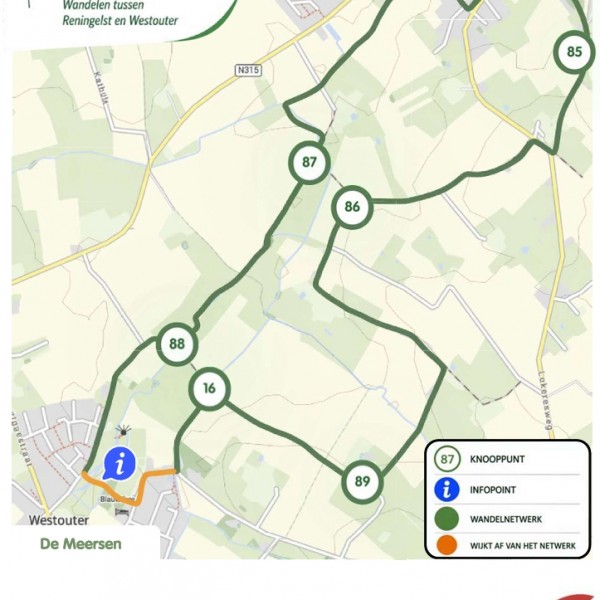 Voetweg 54 - wandeling 7,5 km