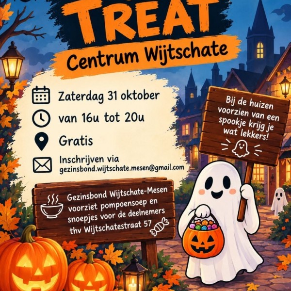 Trick or Treat ©Gezinsbond Wijtschate