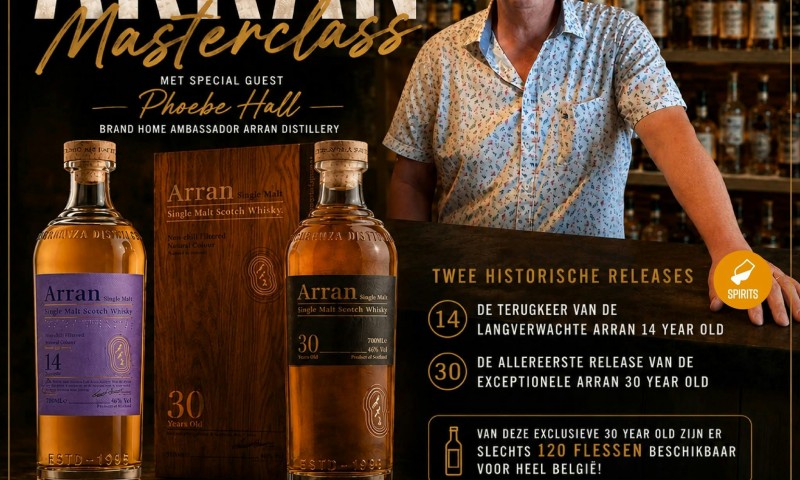 Masterclass Arran met Brand Home Ambassador Arran Distillery Phoebe Hall