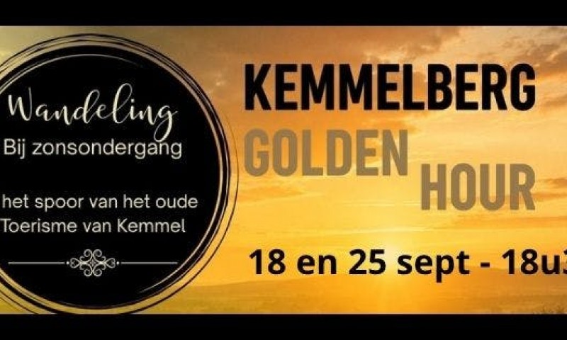 Kemmelberg 'Golden Hour' - een wandeling met vertelsels over toerisme in Kemmel